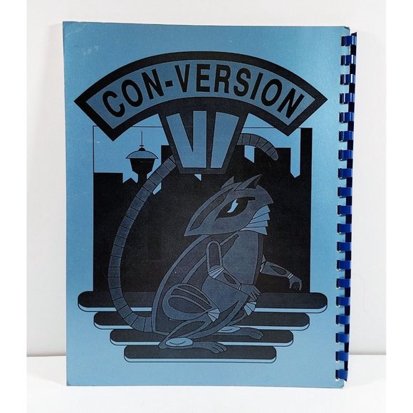 Con-Version VI Science Fiction and Fantasy Convention 1989 Calgary Program Book - Picture 2 of 3